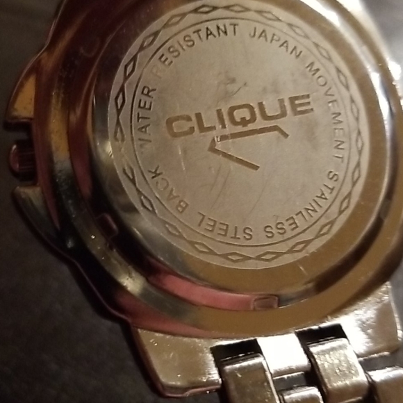 Vintage Clique Stainless Steel Chronograph Watch - Picture 5 of 5